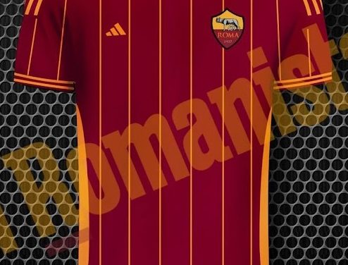 Les nouveaux maillots de l’AS Roma 2024-2025 vont vous surprendre !