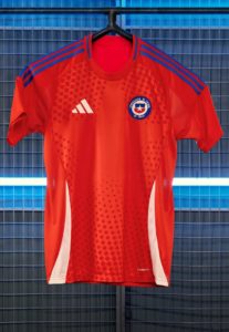 Chili 2024 maillot de foot domicile Copa America 2024