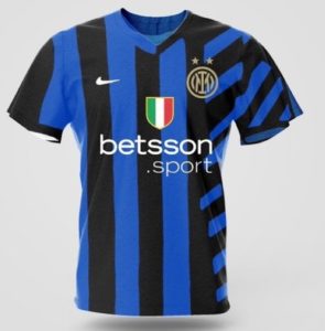 Inter Milan 2025 maillot de foot domicile probable