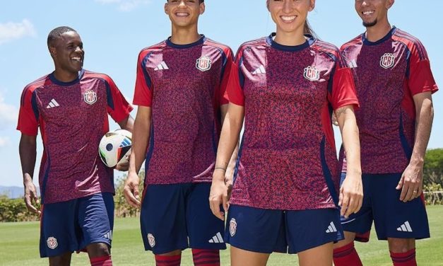 Officialisation des maillots de foot Costa Rica Copa America 2024