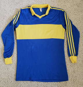 Boca Juniors maillot annees 80