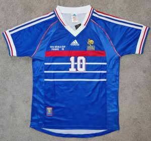 Maillot de Zinedine Zidane – France 1998 finale