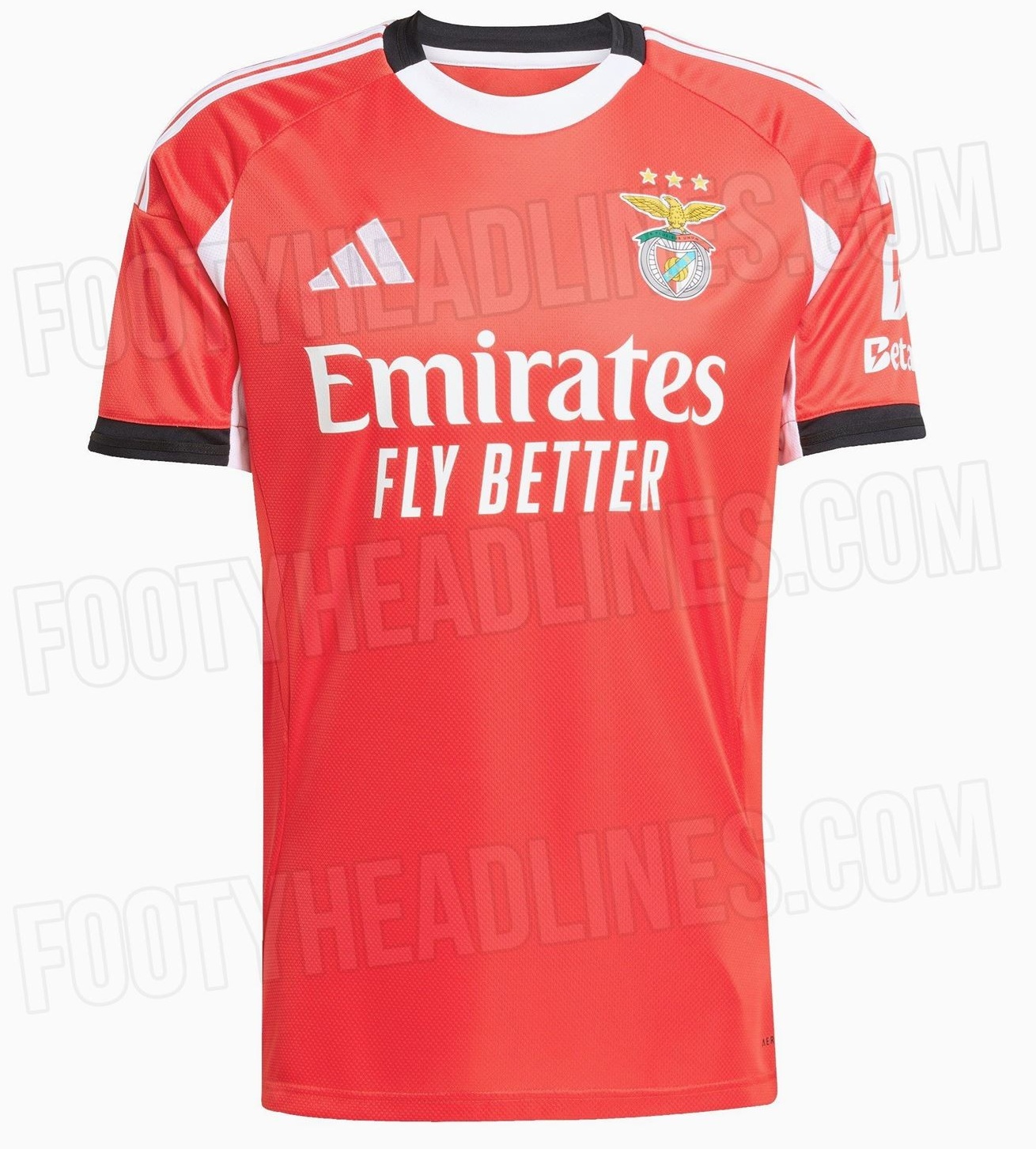 Maillot domicile du Benfica Football Club réplique 2018-2019