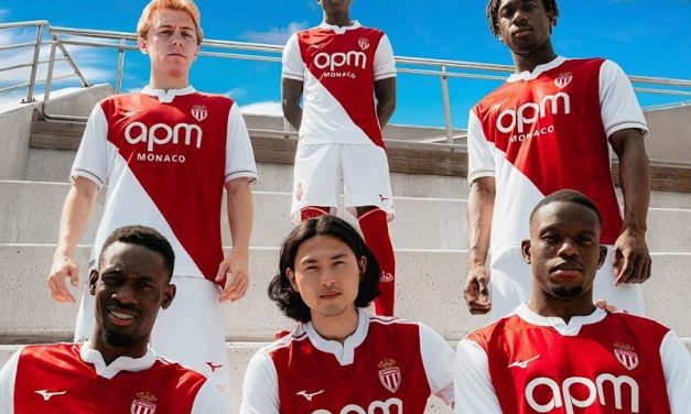 Mizuno réalise les nouveaux maillots AS Monaco 2025-2026
