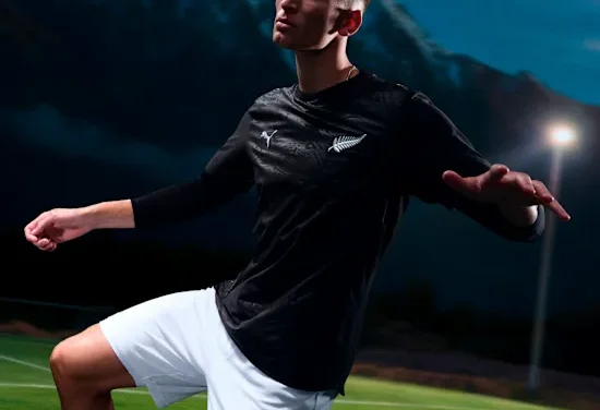 Maillots Nouvelle-Zélande 2026 : Puma rend hommage au vent et à la culture maorie