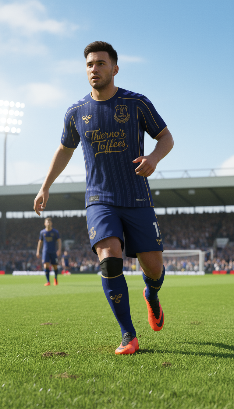 Image générée par Google Nano Banana d’un maillot concept