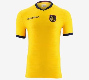 Equateur maillot domicile coupe du monde 2026