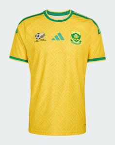 Afrique du Sud maillot de foot domicile coupe du monde 2026