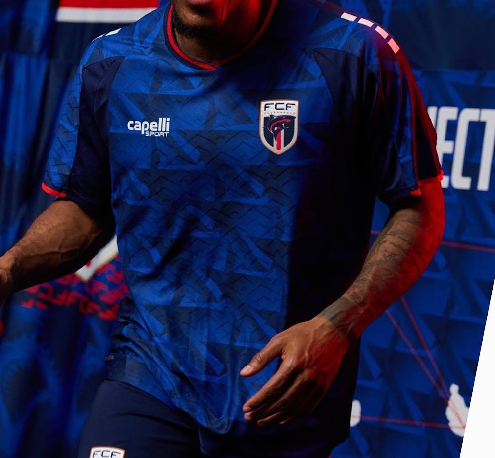 Cap Vert maillot domicile de football coupe du monde 2026