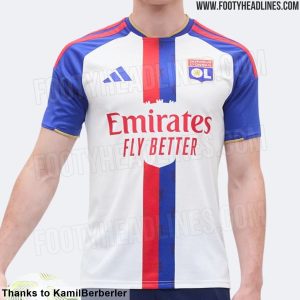 Lyon : nouveaux maillots OL 2026/2027