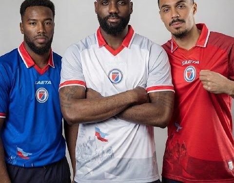 Les maillots d&rsquo;Haïti pour la Coupe du Monde 2026 dévoilés par Saeta