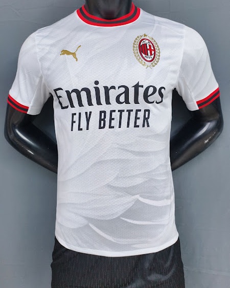 AC Milan 2026 2027 maillot de foot exterieur fuite AC Milan 2026 2027 maillot de foot exterieur fuite