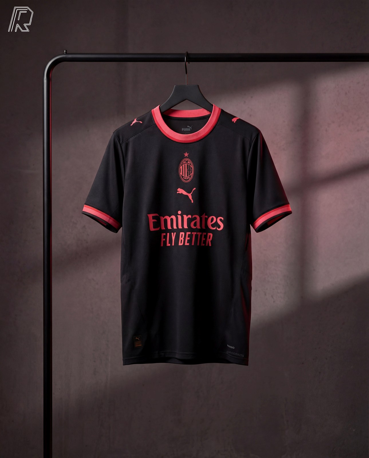 AC Milan 2026 2027 maillot de foot third fuite Puma AC Milan 2026 2027 maillot de foot third fuite Puma