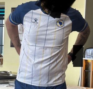 maillot Bosnie exterieur coupe du monde 2026