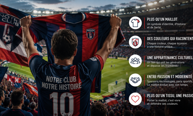 Dans la peau d’un club : comment le maillot de football est devenu un emblème d’appartenance ?