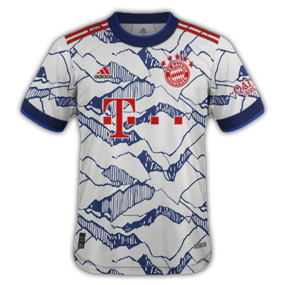 Bayern 3ème maillot third 2022