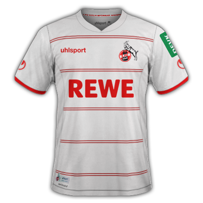 Maillot Vintage FC Köln Années 70 - Erima, Taille L, Officiel Bundesliga