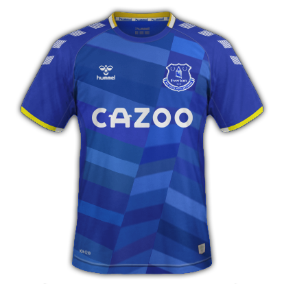 Everton maillot domicile 2022