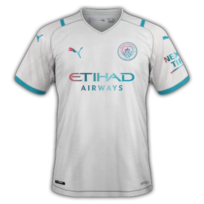 Manchester city maillot extérieur 2020
