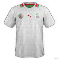 Maillot de foot 2011-2012 de algeriedomicile
