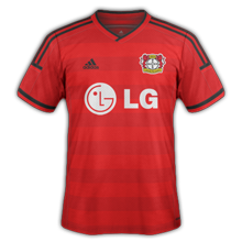 Leverkusen maillot domicile 2015