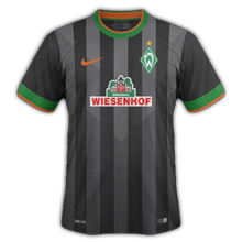 Werder maillot extérieur 2015