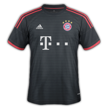Bayern munich 3ème maillot third 2016