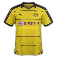 Dortmund maillot domicile 2016