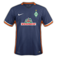 Werder breme maillot extérieur 2016