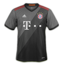 Bayern munich maillot extérieur 2017