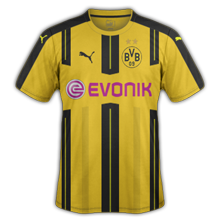 Dortmund maillot domicile 2017