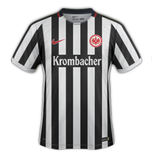 Eintracht maillot domicile 2017