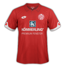 Mainz maillot domicile 2017
