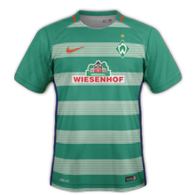Werder breme maillot domicile 2017