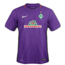 Werder breme maillot extérieur 2017