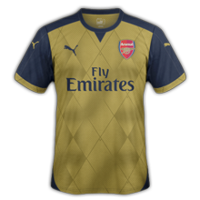 Arsenal maillot extérieur 2016