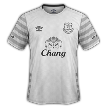 Everton maillot extérieur 2016