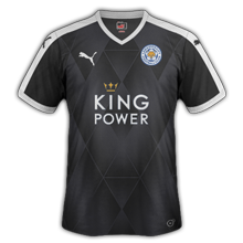 Leicester maillot extérieur 2016