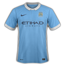 Manchester city maillot domicile 2016