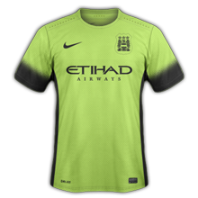 Manchester city 3ème maillot third 2016