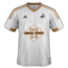 Swansea maillot domicile 2016