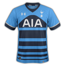 Tottenham maillot extérieur 2016