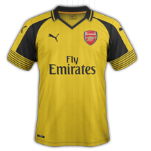 Arsenal maillot extérieur 2016 2017