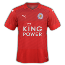 Leicester maillot extérieur 2016 2017
