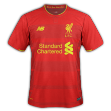 Liverpool maillot domicile 2016 2017