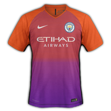 Manchester city 3ème maillot third 2016 2017