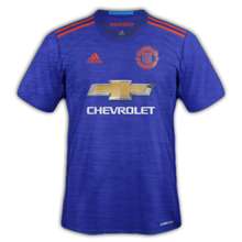 Manchester united maillot extérieur 2016 2017