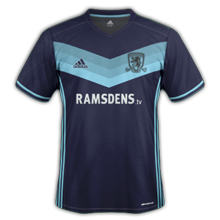Middlesbrough maillot extérieur 2016 2017