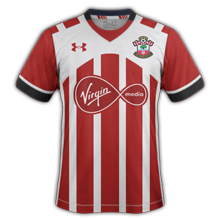 Southampton maillot domicile 2016 2017