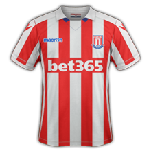 Stoke city maillot domicile 2016 2017